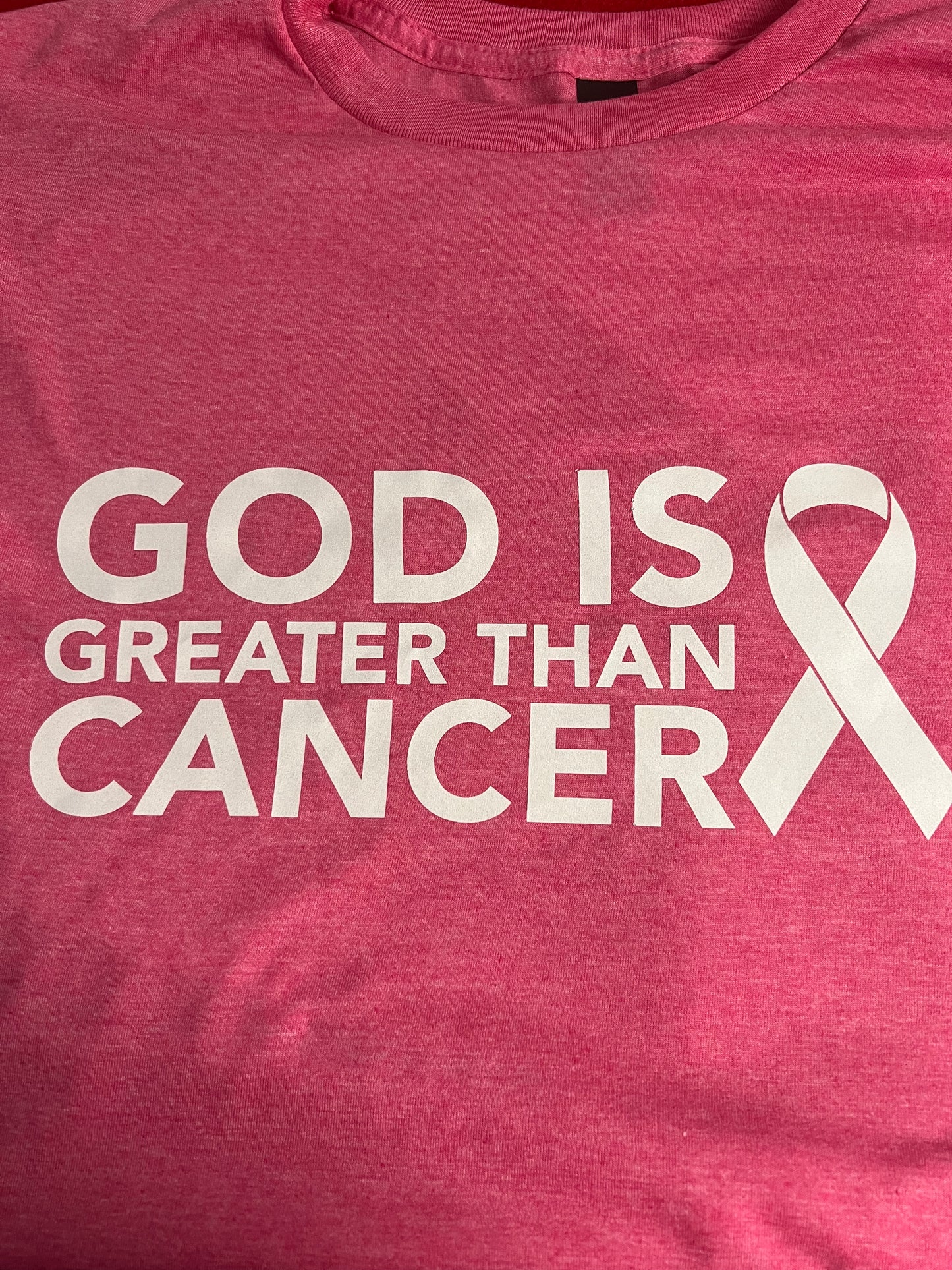 GOD IS GREATER THAN CANCER